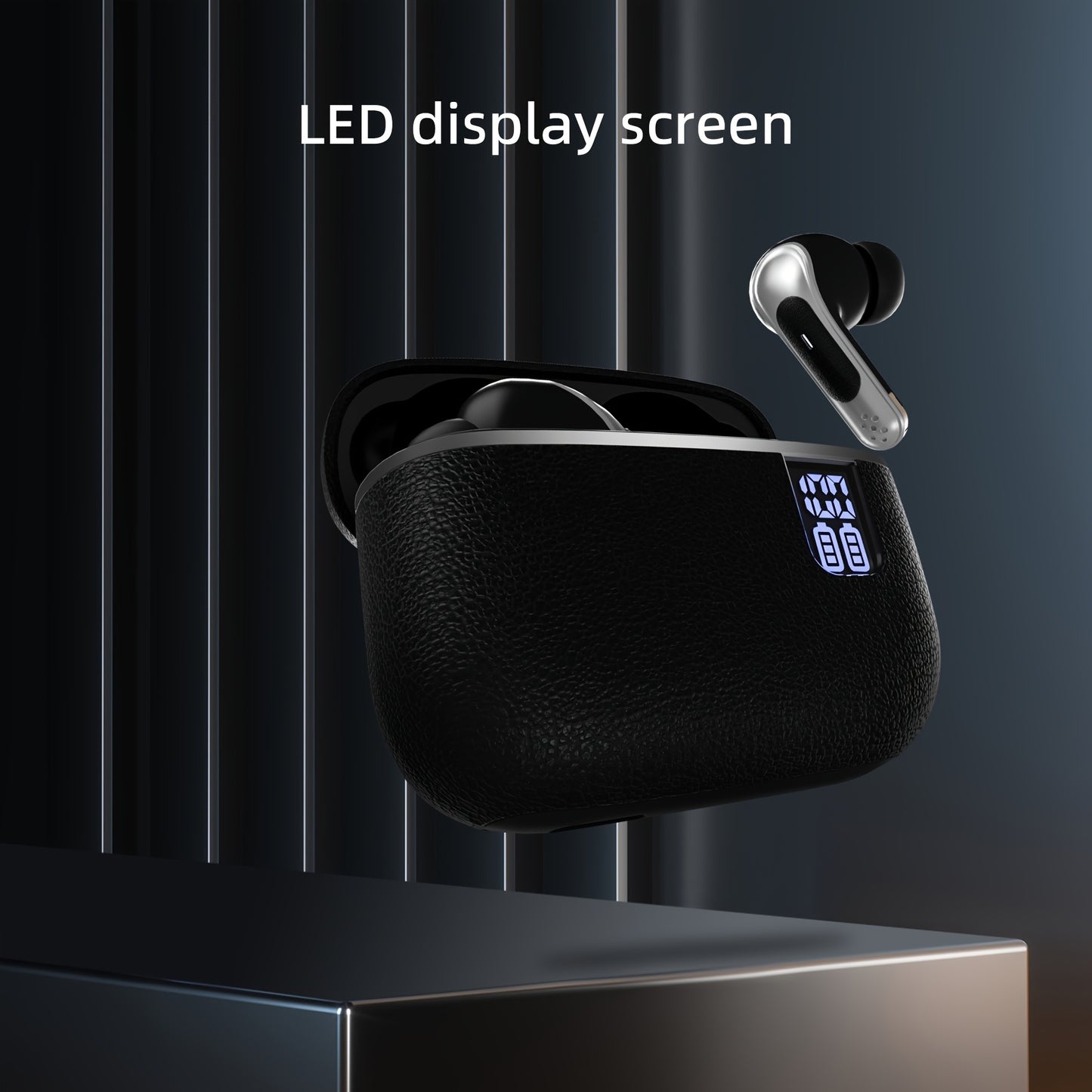 2024 TWS Wireless Earbuds with Touch Control, LED Display Charging Case - Wireless In-Ear Headphones for iOS/Android, Ideal for Sports, Music & Gaming, New, Earbuds
