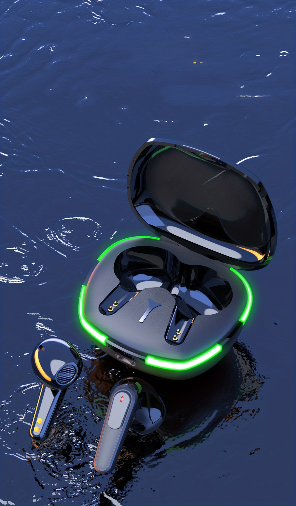 2023 The Latest TWS Wireless Headphones Touch Real Stereo LEDLights Flash Lights Live Show, earpods earbuds headphone headset Super Cool Headphones, Boyfriend AndGirlfriend Birthday Gifts, Easter Halloween Christmas New year