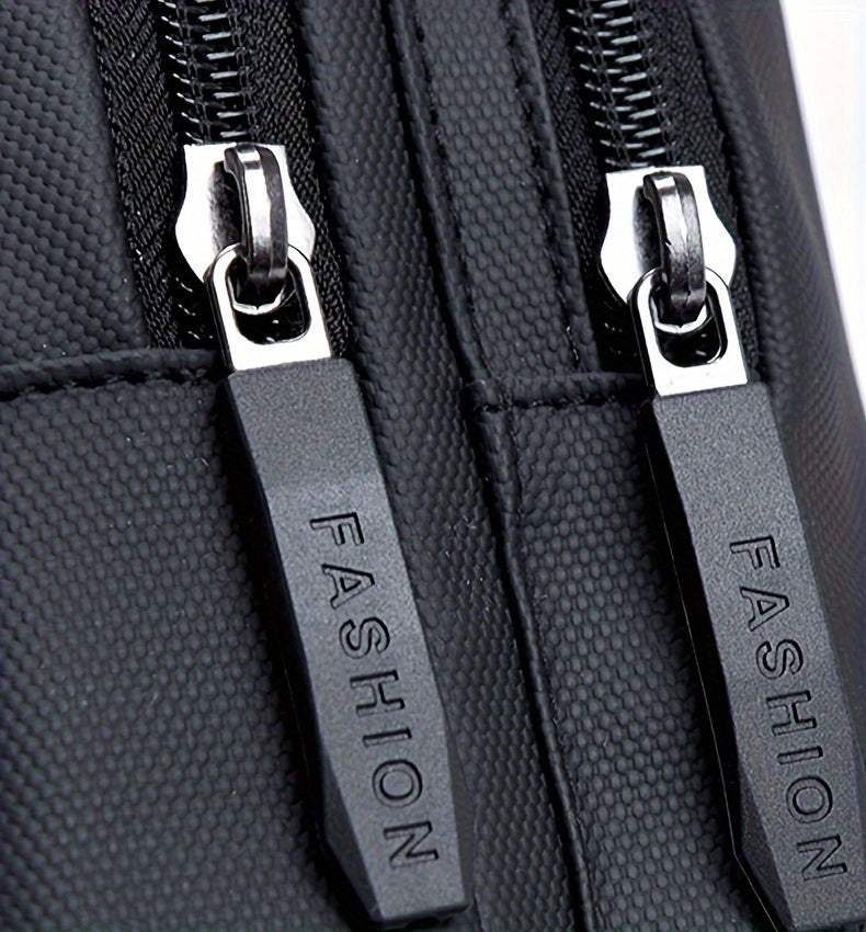 Stylish Men's Chest Bag Multifunctional Student Crossbody Bag Daily Commuting Trendy Versatile Shoulder Bag Outdoor Sports Bag Riding Small Backpack