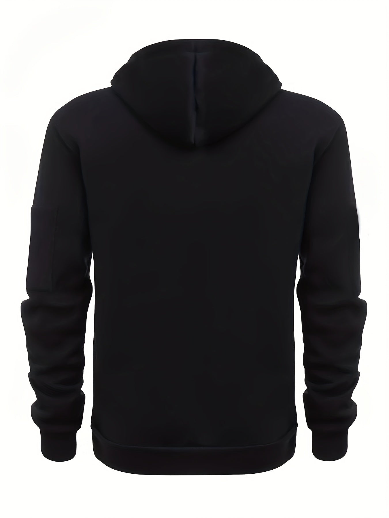 Men's Casual Hoodie with Zipper, Soft And Breathable Polyester Fabric, Machine Washable, Autumn/Winter Fashion