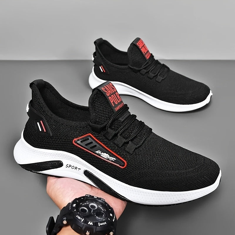 Men'S Lightweight, Breathable Mesh Sports Shoes with Comfortable Knit and Safe Lacing Design, Suitable for Daily Jogging and Casual Wear - Suitable for Men - Suitable for Sports and Daily Use - Great Gift for Fitness Lovers