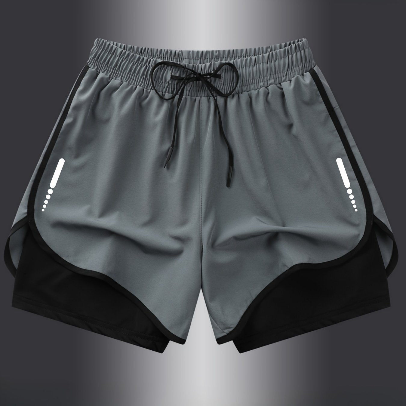 Durable Build, Women's Comfortable Training Casual Woven Shorts, Geometric-Pattern Polyester 92.0% Elastane 8.0%, Lightweight Trendy Slimming Athletic Shorts for Spring/Summer/Fall