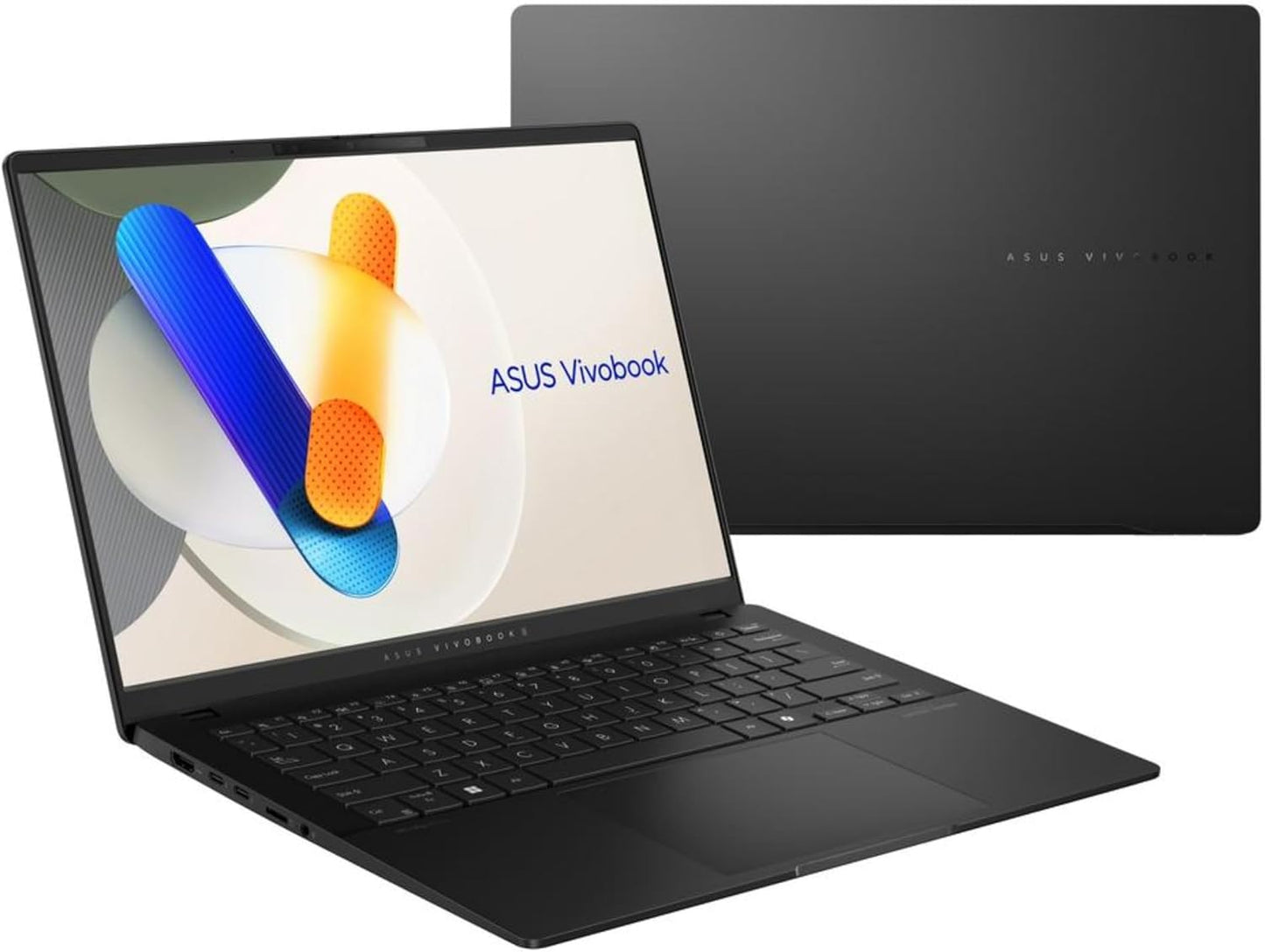 ASUS Vivobook S 14 OLED Slim Laptop, Intel Core Ultra 9 185H, 16GB, 1TB SSD, Fast Charging, RGB Keyboard, Thunderbolt 4, Neutral Black, S5406MA-AS96, Intel Evo Edition