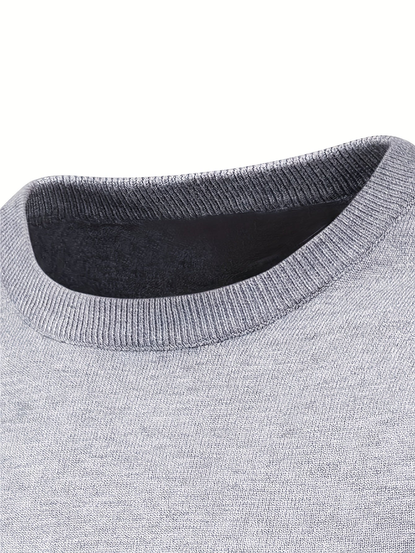 2023 New Cross-border Autumn and Winter Men's Round Neck Random Print Round Neck Knitted Sweater