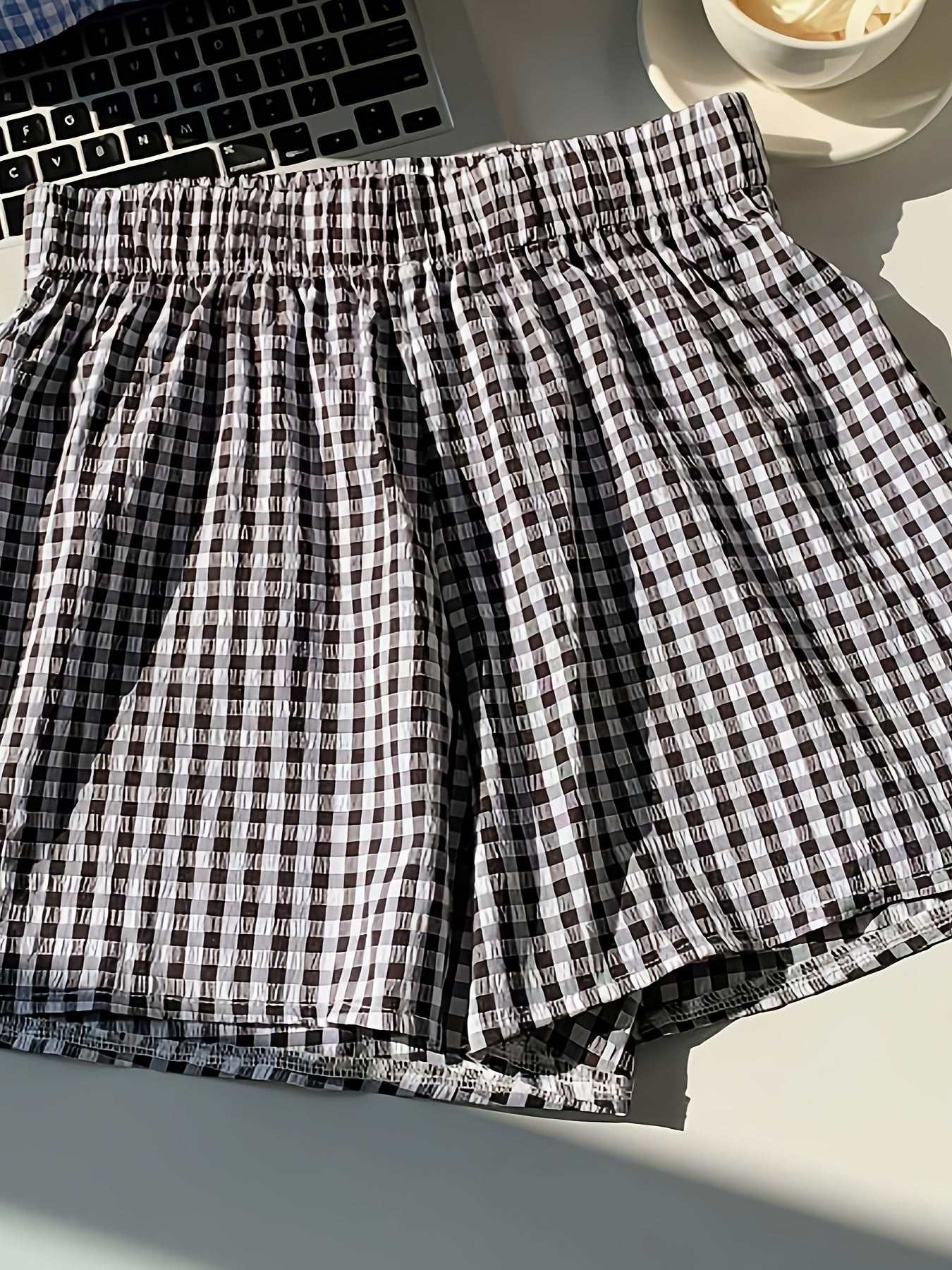2024 Summer Casual Loose Striped Shorts