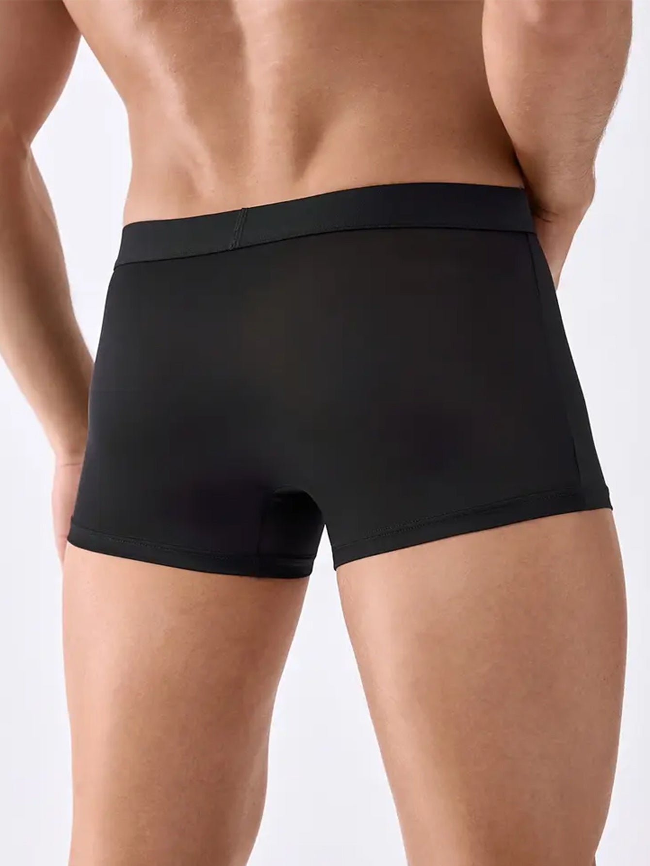 Men's 'I Love My Wife' Printed Boxer Briefs - Soft, Stretchy Polyester Knit Fabric, Ideal for Everyday Comfort and Romantic Valentine's Day Gift, Everyday Comfortable Wear | Playful Print Design | Soft Polyester Fabric