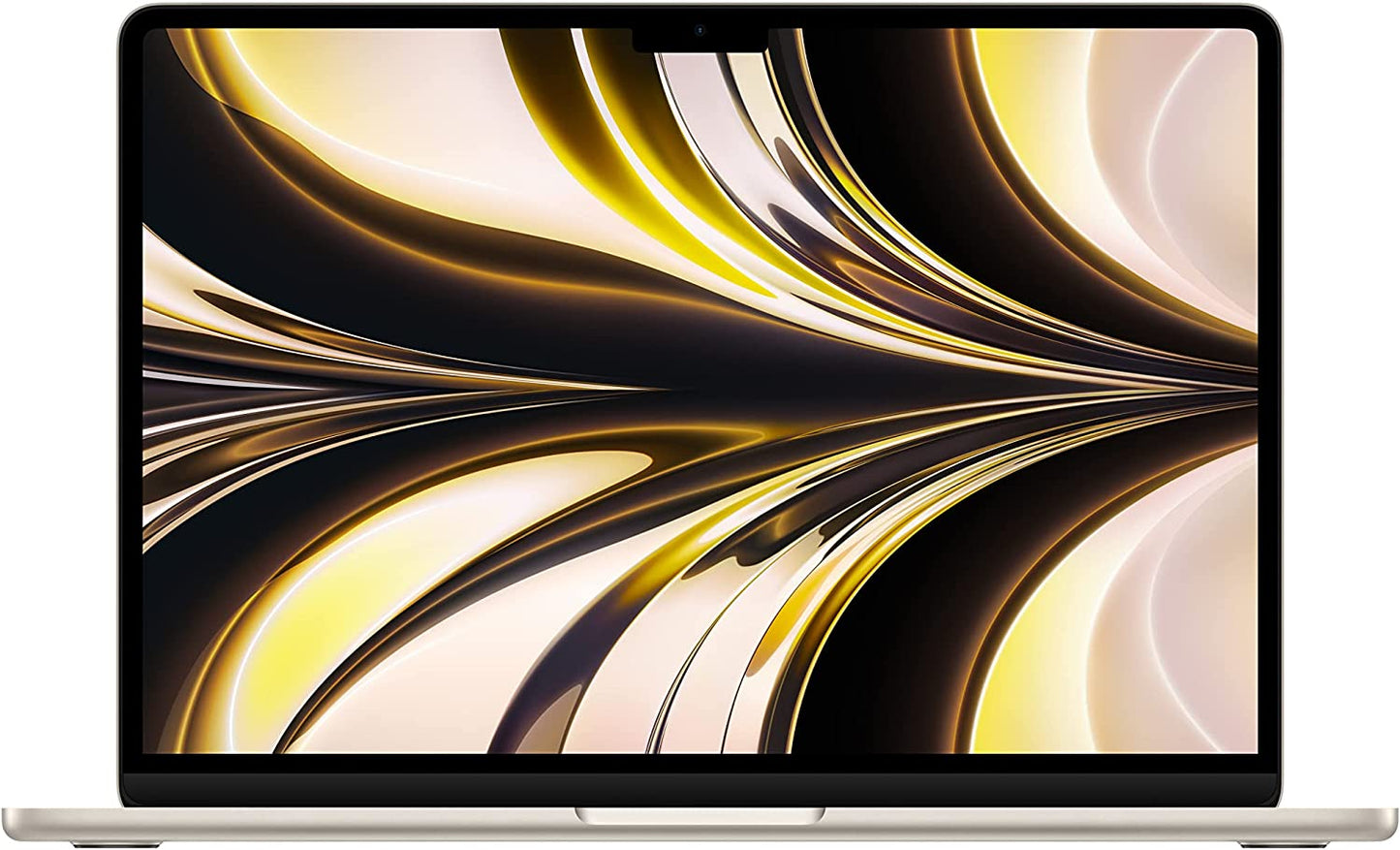 Apple 2022 Macbook Air Laptop with M2 Chip: Built for Apple Intelligence, 13.6-Inch Liquid Retina Display, 16GB RAM, 256GB SSD Storage, Backlit Keyboard, 1080P Facetime HD Camera; Midnight