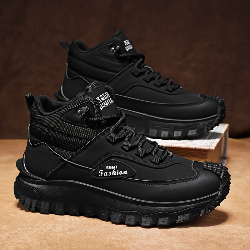Men'S Outdoor Hiking Boots - Breathable PU Upper, Durable PVC Sole, Suitable for Trekking, Camping and Mountaineering | Military-Style Hiking & Camping Gear