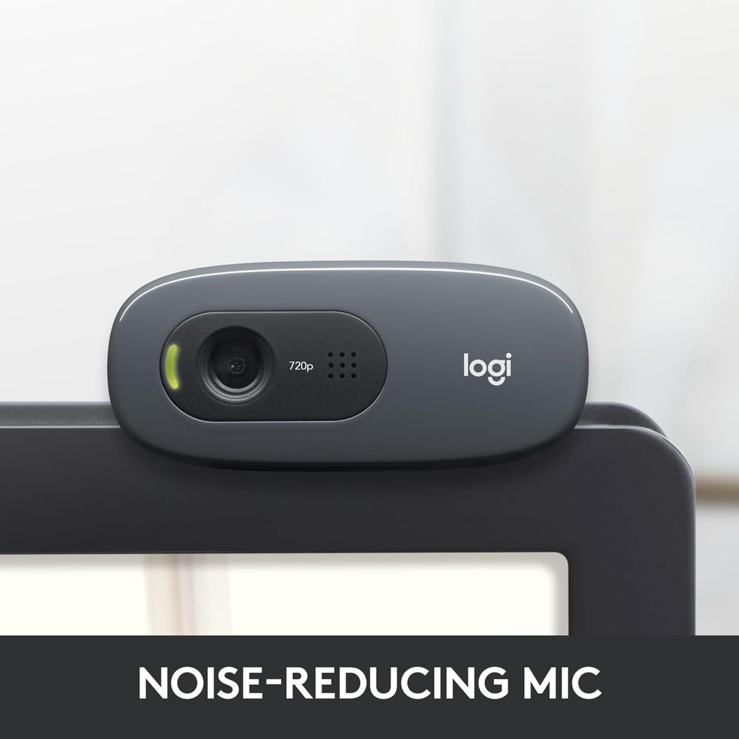 Logitech C270 Hd Webcam, 1280 Pixels X 720 Pixels, 1 Mpixel, Black