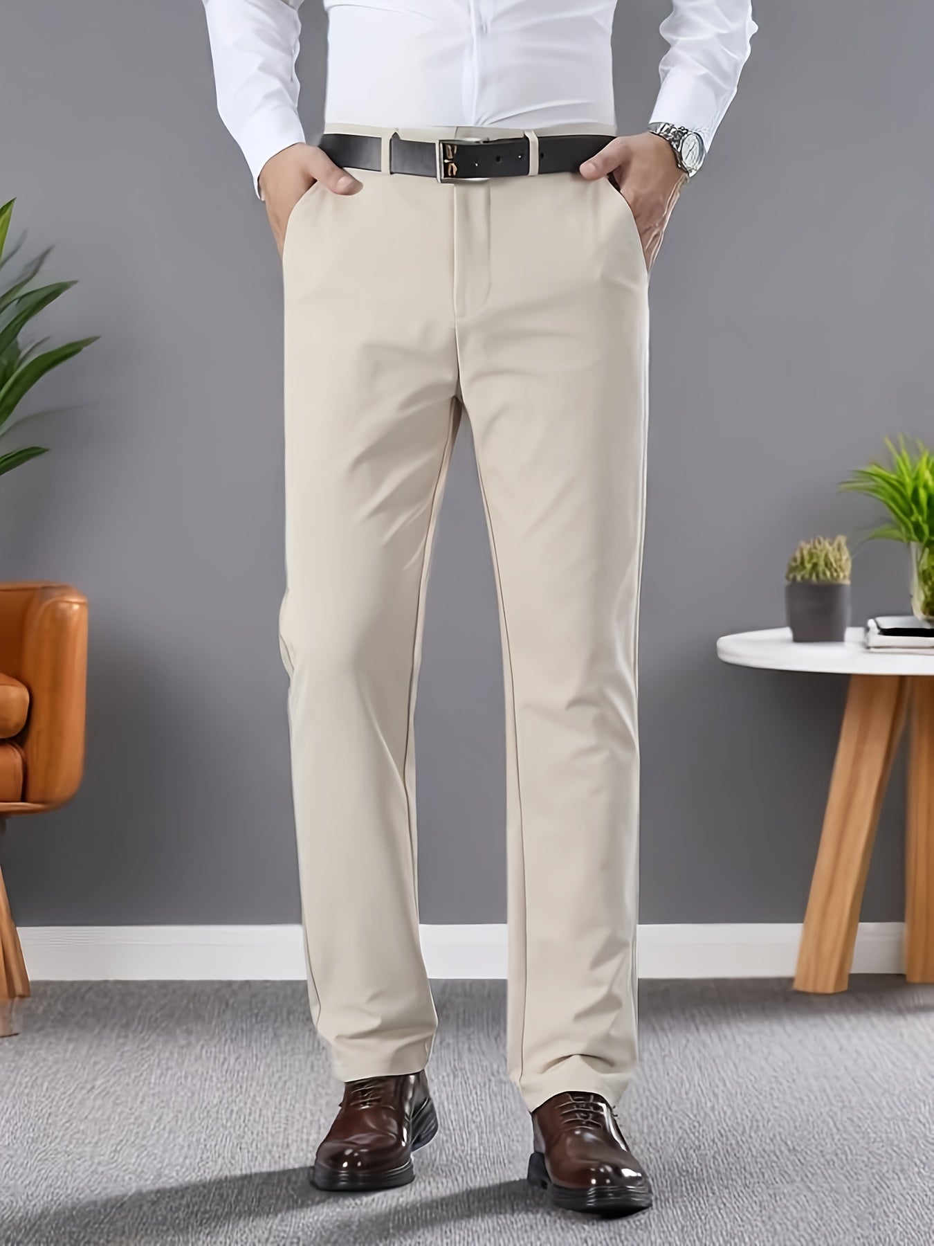 Gengyuan Shi - Men'S Premium Business Trousers