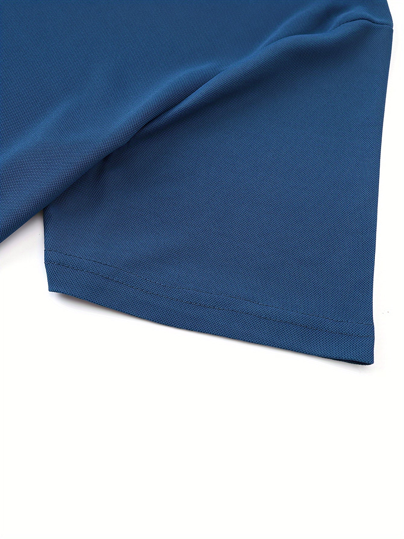 Men's Slim-Fit Casual & Joggers Set - Breathable Polyester, Short Sleeve, Summer Outdoor Wear