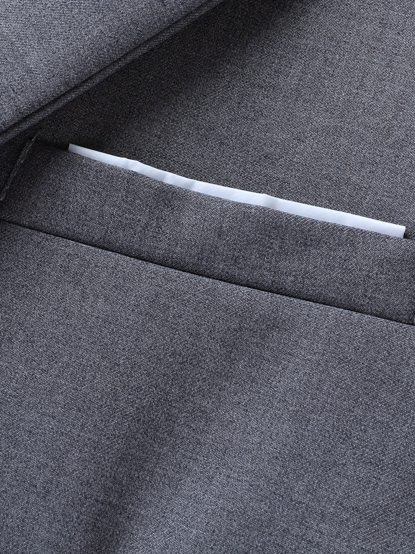 Men'S Casual Work Suit Polyester Solid Color Lapel Button Regular Fit Woven Pants and Jacket for Spring/Summer
