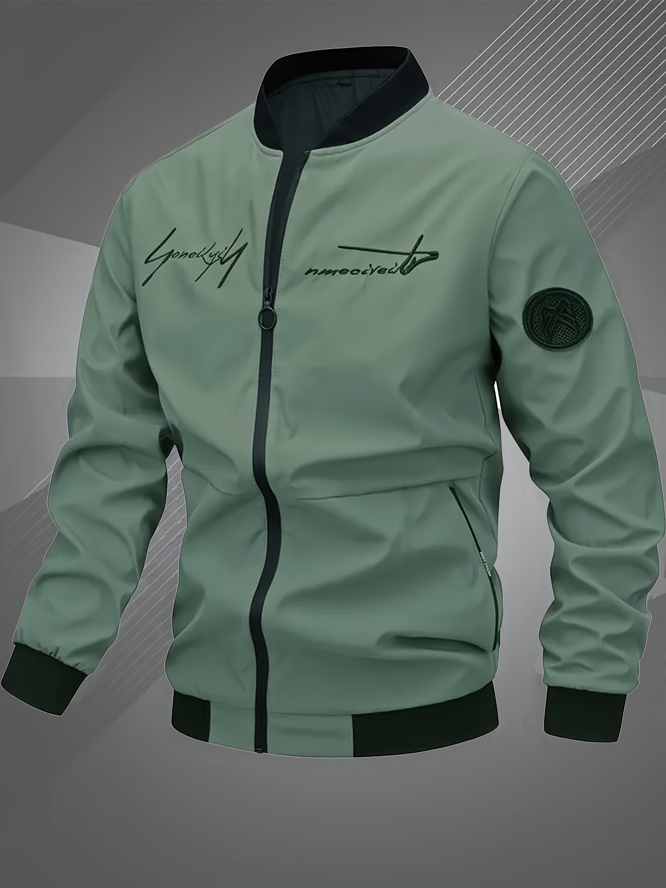 Autumn and Winter Jacket Men's Baseball Suit Jacket