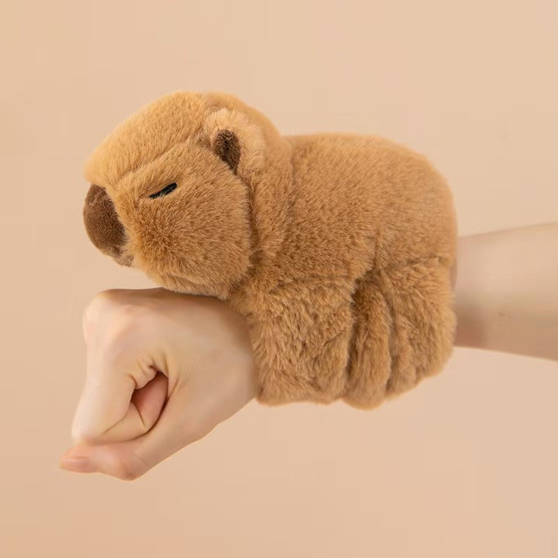 Cute Capybara Plush Toys, Soft and Comfortable Wrist Accessories, Suitable for Various Occasions, the Best Gift Choice