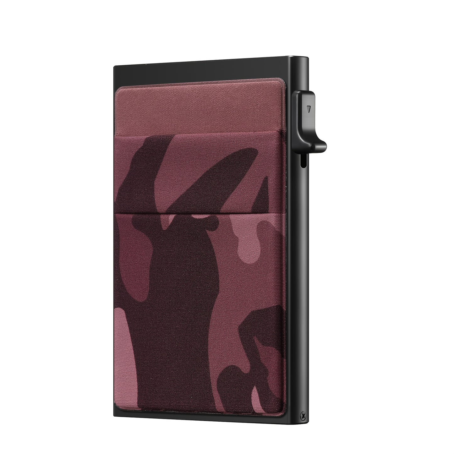 Simple RFID Blocking Aluminum Alloy Credit Card Holder with Money Bag for Men