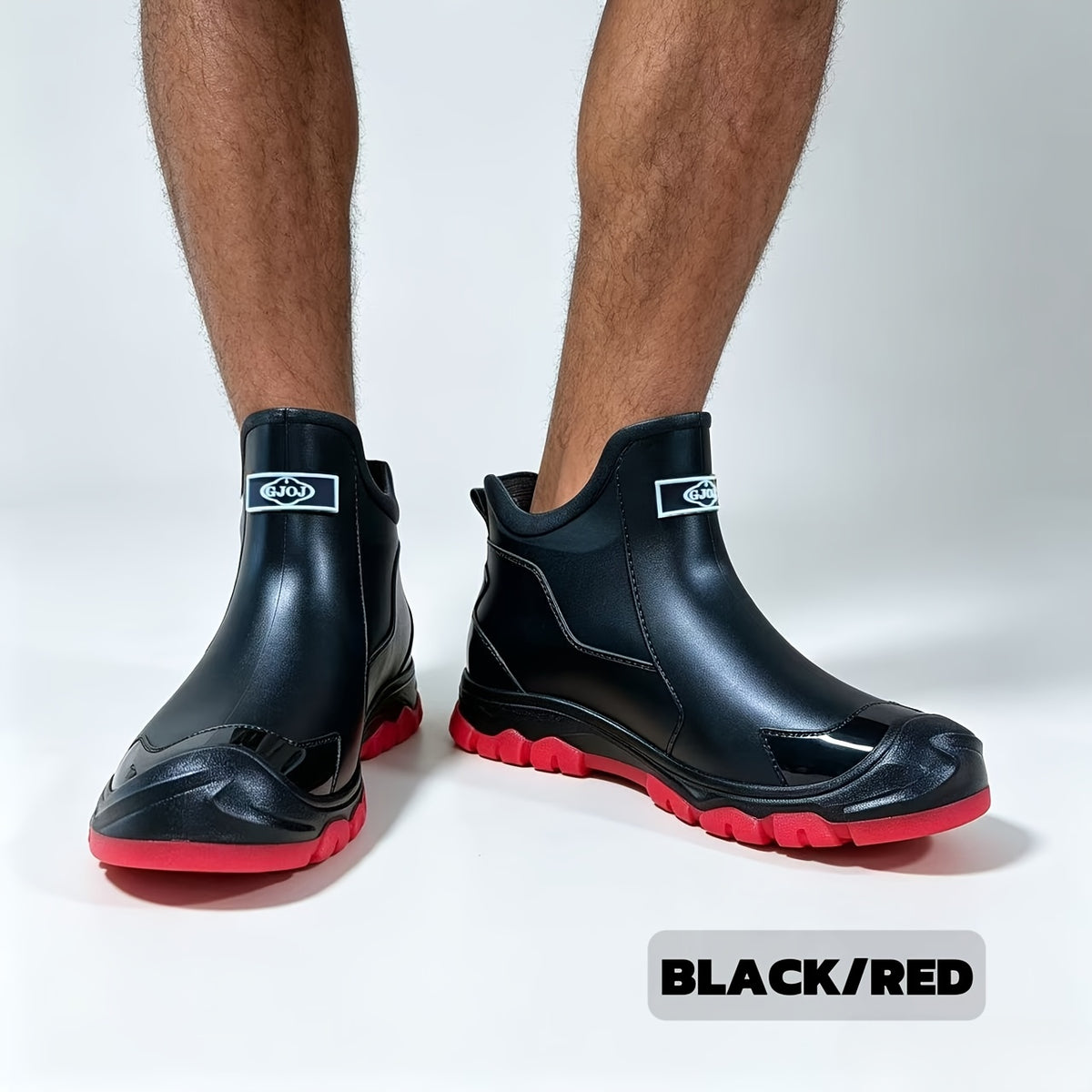 Unisex Short Rubber Rain Boots – Lightweight, All-Season Casual Wear