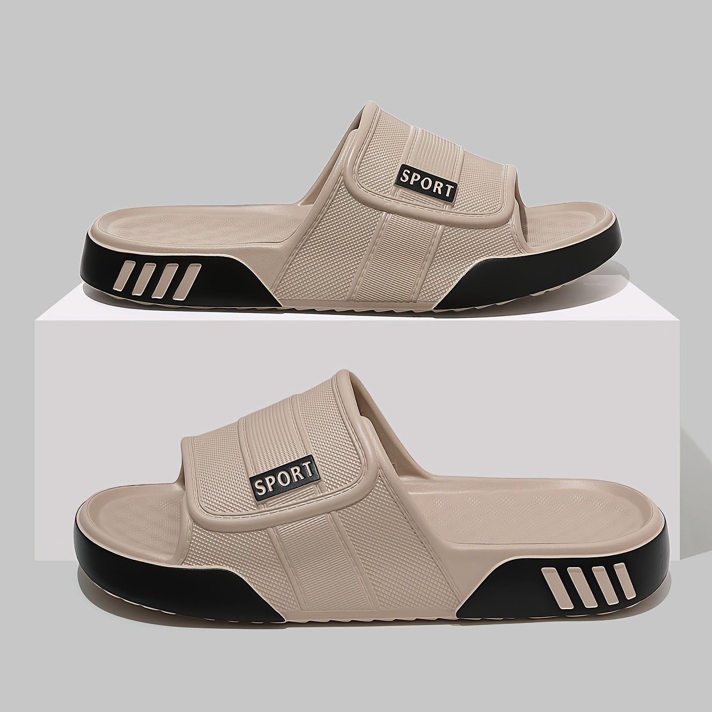 Unisex EVA Platform Slippers - Non-Slip Casual Indoor & Outdoor Shoes