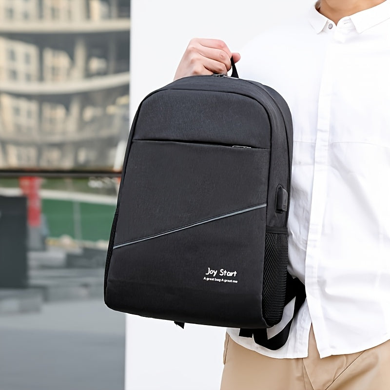Business Laptop Backpack Business Charging Large Capacity Casual Three-Piece Set Bag
