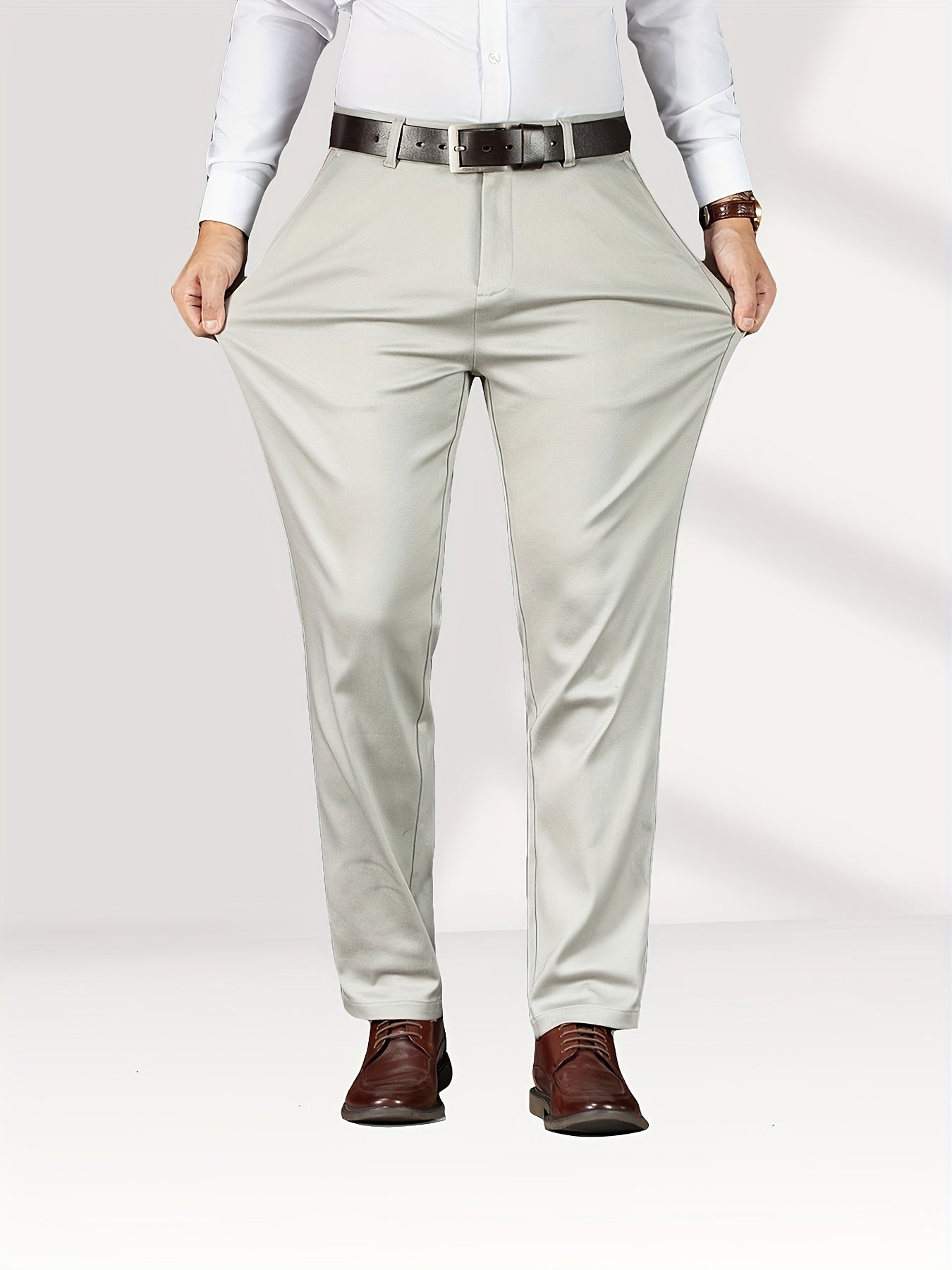 Men's four-season casual trousers
