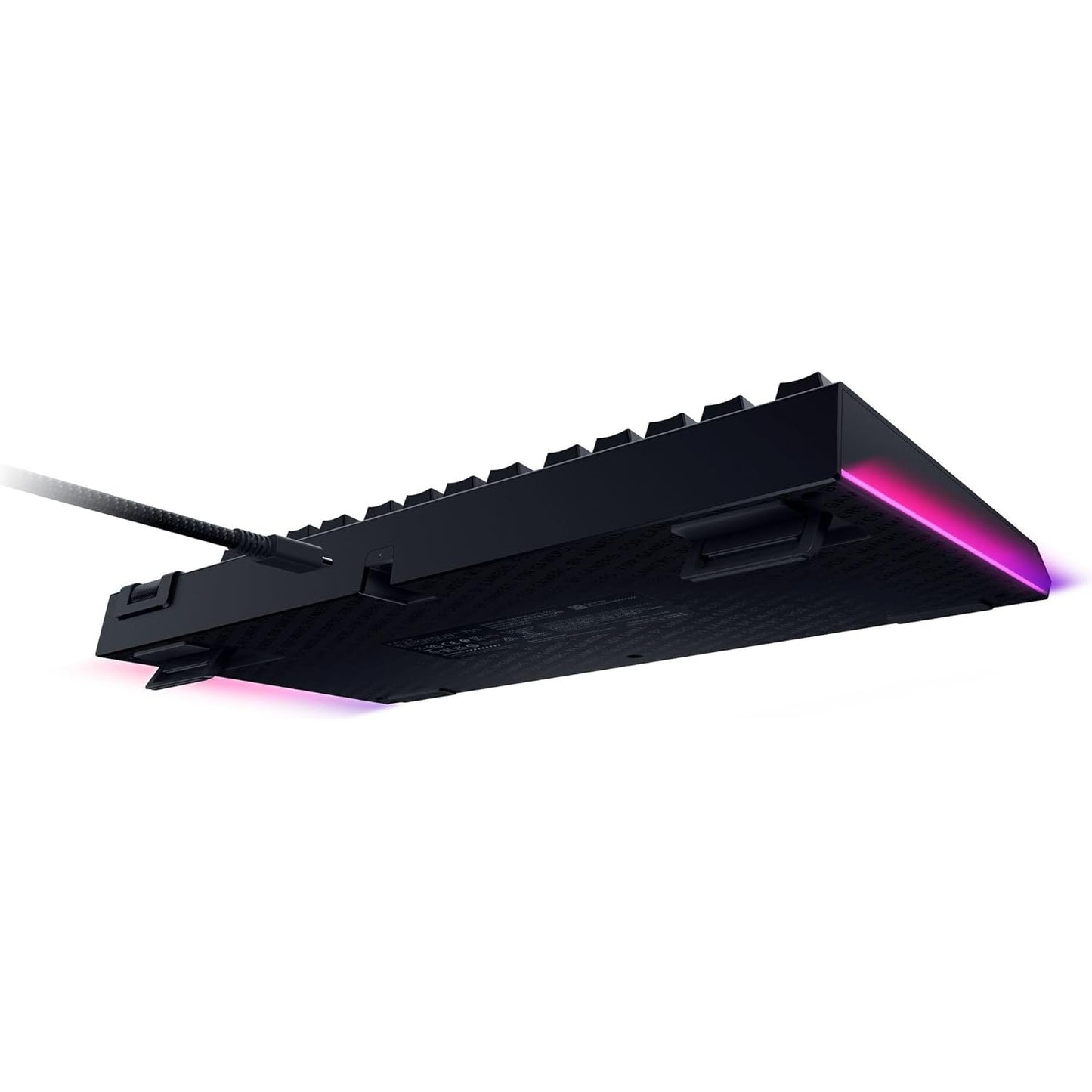 Razer Blackwidow V4 75% Mechanical Gaming Keyboard: Hot-Swappable Design - Compact & Durable - Orange Tactile Switches - Chroma RGB - MF Roller & Media Keys - Comfortable Wrist Rest - Black