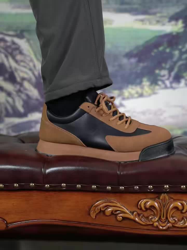 Men'S Shoes Sports Shoes Men'S Thick Bottom Business Trendy Brand Dad Shoes Men'S Business Casual Shoes