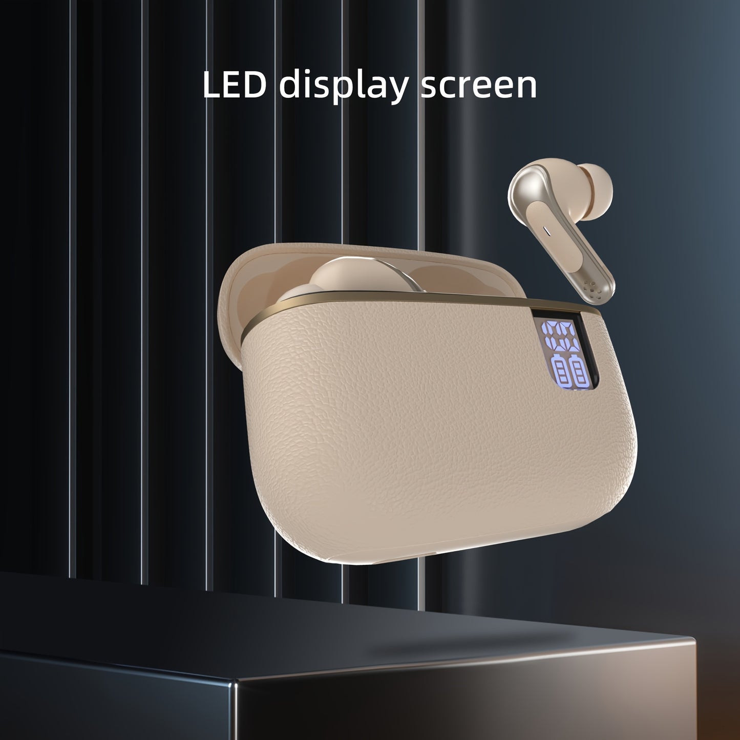 2024 TWS Wireless Earbuds with Touch Control, LED Display Charging Case - Wireless In-Ear Headphones for iOS/Android, Ideal for Sports, Music & Gaming, New, Earbuds