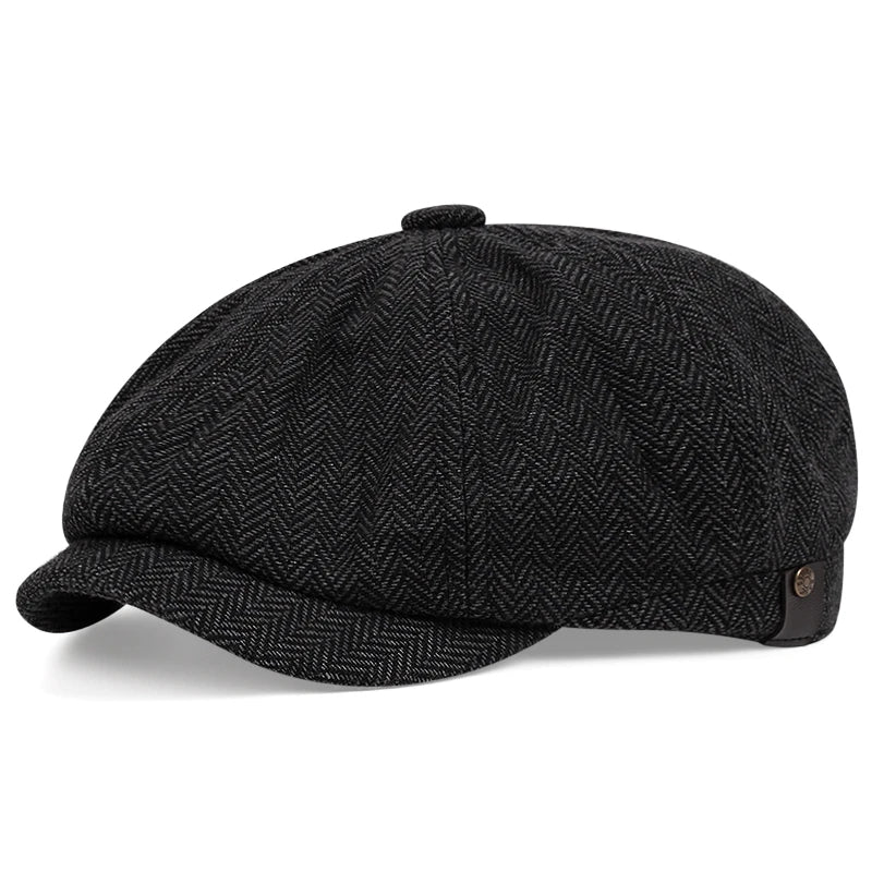 Valentine's Day 2025 New Spring and autumn Men's casual hat retro thin beret