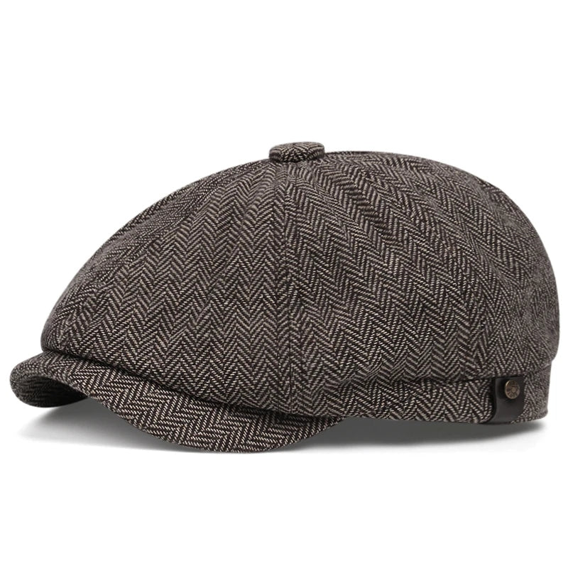 Valentine's Day 2025 New Spring and autumn Men's casual hat retro thin beret