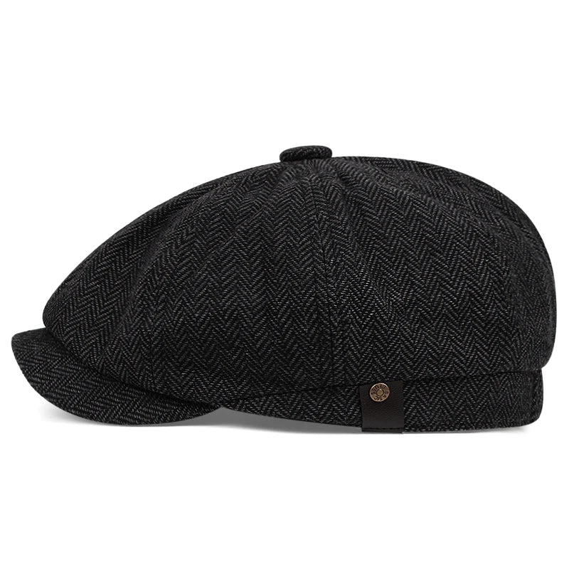 Valentine's Day 2025 New Spring and autumn Men's casual hat retro thin beret