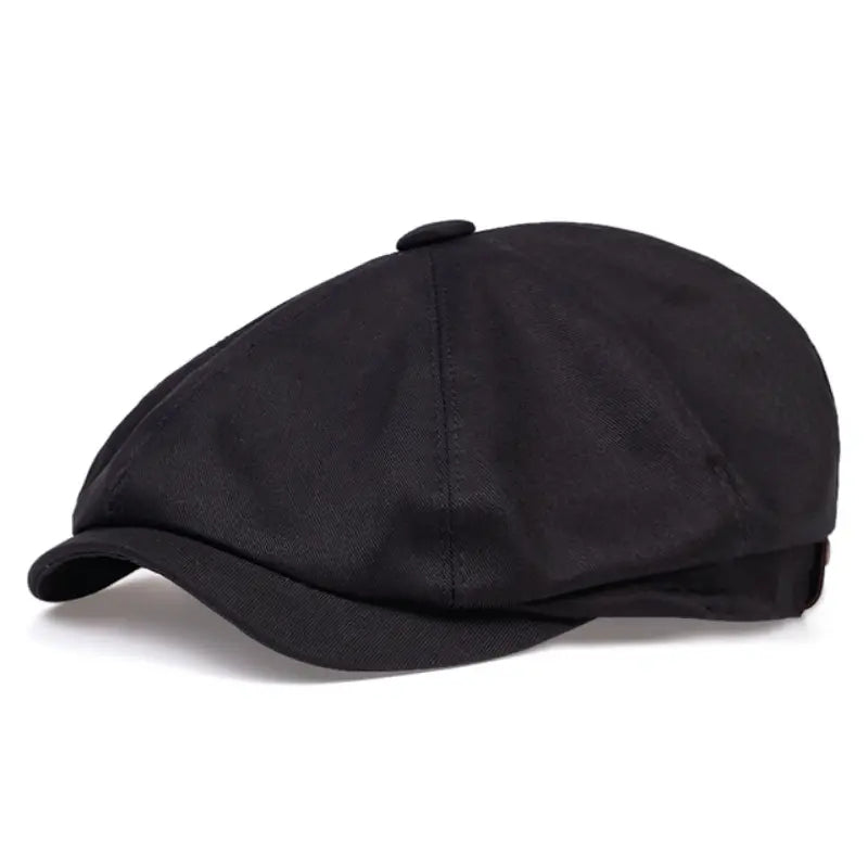 Women'S Polyester Knitted Breton Cap, Lightweight Newsboy Hat, Casual Spring/Autumn England Style, Movie Theme, Hand Wash/Dry Clean, 2023 New Arrival