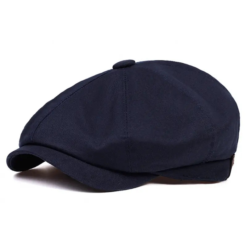 Women'S Polyester Knitted Breton Cap, Lightweight Newsboy Hat, Casual Spring/Autumn England Style, Movie Theme, Hand Wash/Dry Clean, 2023 New Arrival