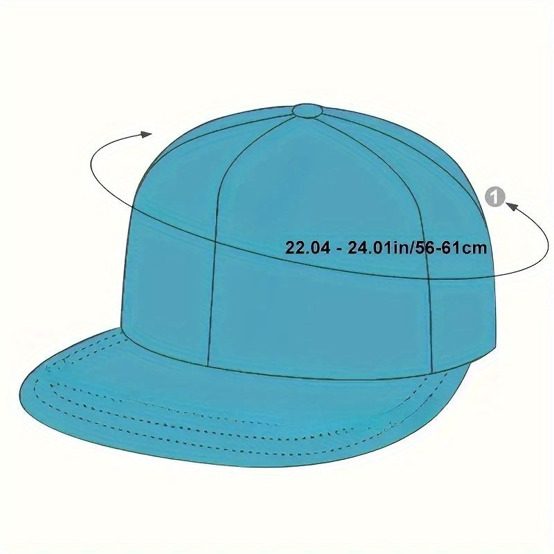 1 հատ տղամարդու հիփ հոփ բեյսբոլի գլխարկ, Snapback գլխարկ
