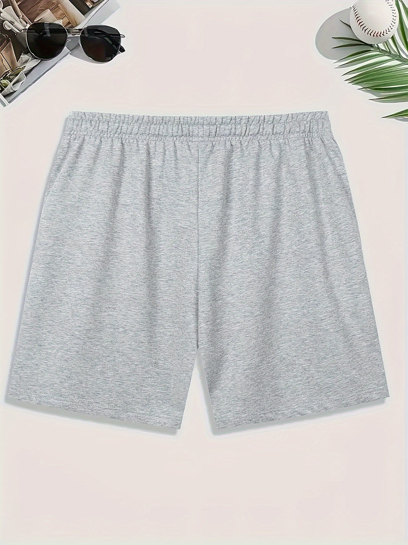 Brooklyn Print, Men's Breathable Drawstring Pants, Loose Casual Waist Simple Style Comfy Shorts For Spring Summer Outdoor Fitness Basketball Playing Cycling Climbing Mountain Holiday Daily Commute Dates Sports Workout Trouser