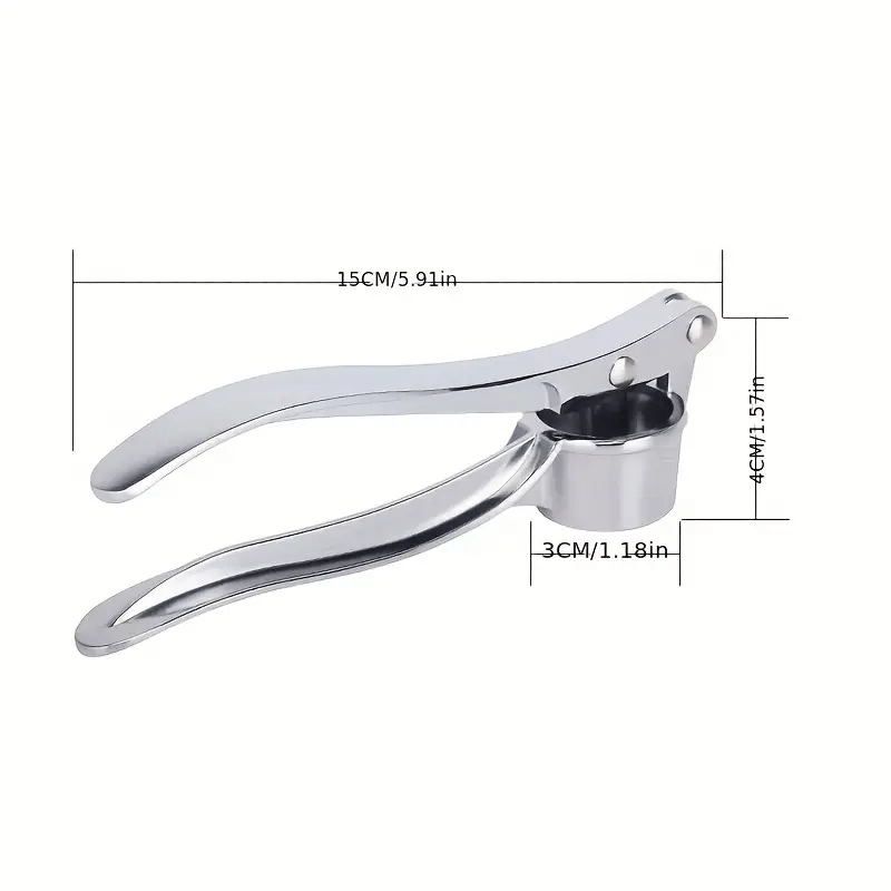 1pc, Premium Garlic Press And Ginger Crusher, Durable Kitchen Tool For Easy Garlic Mincing And Ginger Crushing, Kitchen Supplies