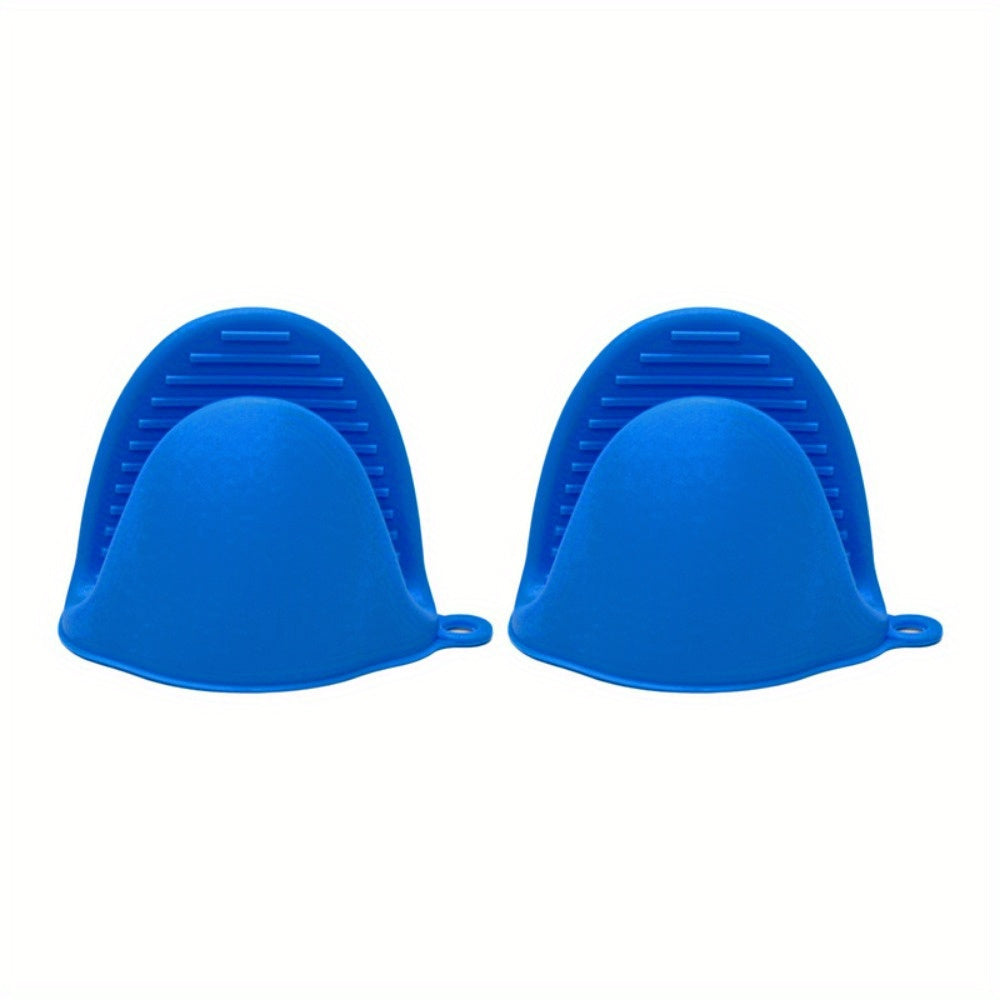 1 Pair Silicone Pot Holder Anti-scalding Clip Gloves - Չսահող բռնելով Խոհանոց, Կրկնակի Ձեռքեր, Հարմար է Խոհանոցի, Թխելու, Խոհարարական Խոհանոցի Առարկաների | Գունագեղ խոհանոցային սպասք՝ չսահող ամանի սեղմակ