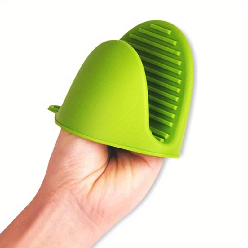 1 Pair Silicone Pot Holder Anti-scalding Clip Gloves - Չսահող բռնելով Խոհանոց, Կրկնակի Ձեռքեր, Հարմար է Խոհանոցի, Թխելու, Խոհարարական Խոհանոցի Առարկաների | Գունագեղ խոհանոցային սպասք՝ չսահող ամանի սեղմակ