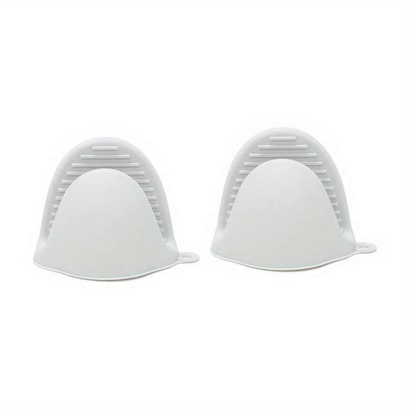 1 Pair Silicone Pot Holder Anti-scalding Clip Gloves - Չսահող բռնելով Խոհանոց, Կրկնակի Ձեռքեր, Հարմար է Խոհանոցի, Թխելու, Խոհարարական Խոհանոցի Առարկաների | Գունագեղ խոհանոցային սպասք՝ չսահող ամանի սեղմակ