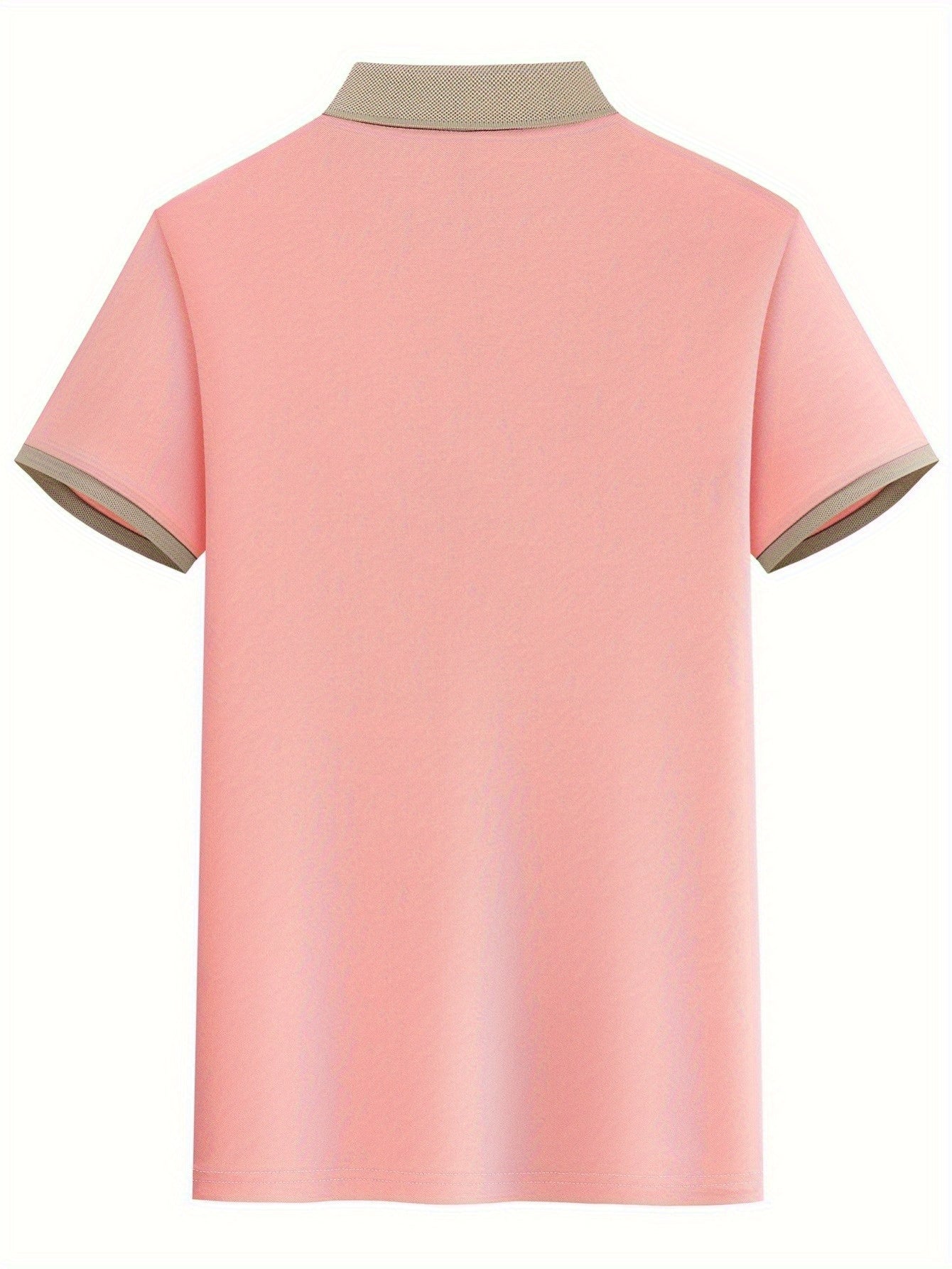 Men's Casual Shirt with OOS Print - Breathable, Stretch Fabric for Golf & Outdoor Activities, Summer Fashion