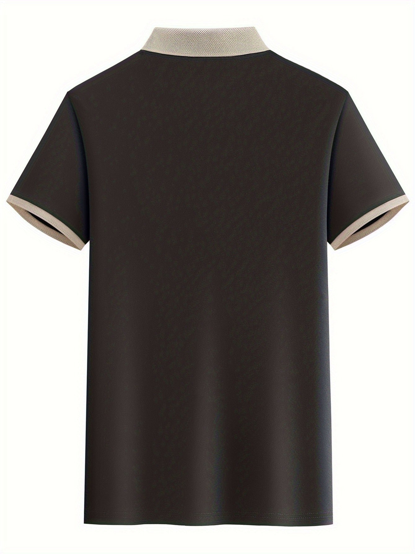 Men's Casual Shirt with OOS Print - Breathable, Stretch Fabric for Golf & Outdoor Activities, Summer Fashion