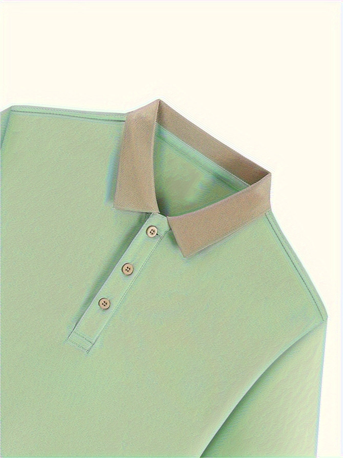 Men's Casual Shirt with OOS Print - Breathable, Stretch Fabric for Golf & Outdoor Activities, Summer Fashion