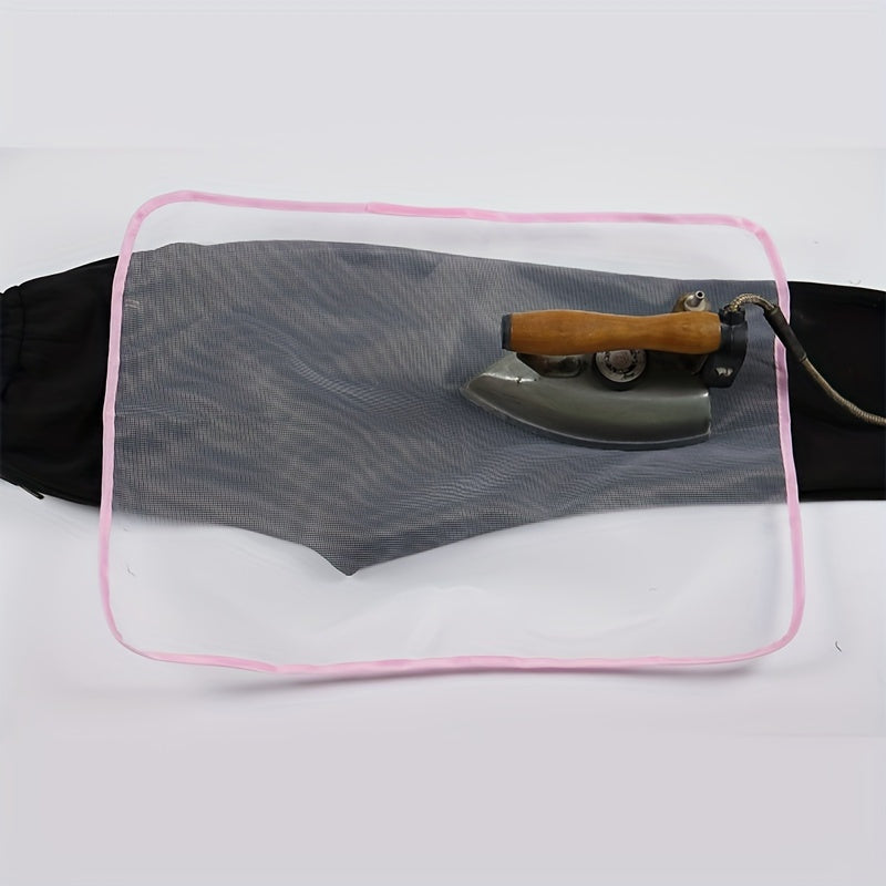 1pc Ironing mat - withstand high temperature ironing mesh, protective Ironing mesh, protective garment pressing pad for home use, with utility hooks.