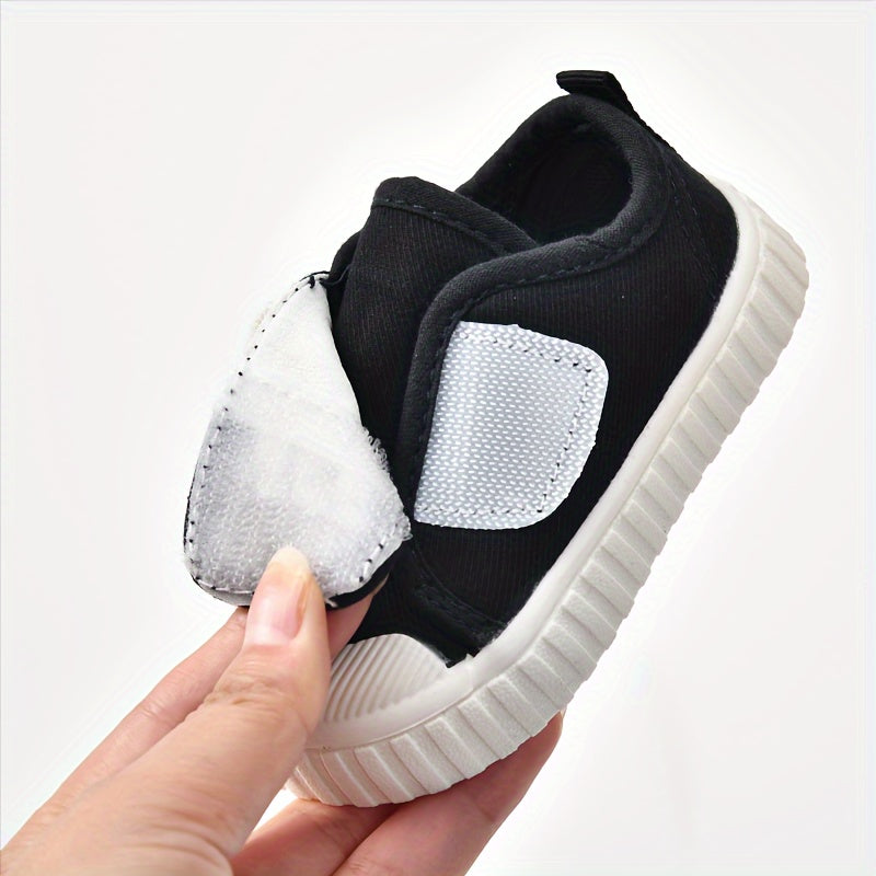 Lightweight Canvas Toddler Shoes - Suitable for 1-2 Years Old Girls, 12-24 Months Children's Shoes, Comfortable Walking Shoes - Suitable for Spring and Autumn - Suitable for Indoor and Outdoor! Christmas, Halloween, Thanksgiv