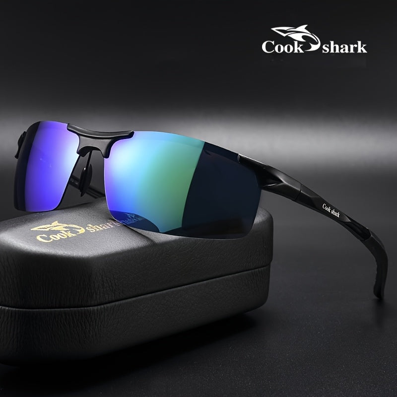 Men's Polarized Driving Glasses Magnesium Alloy Frame UV Resistant