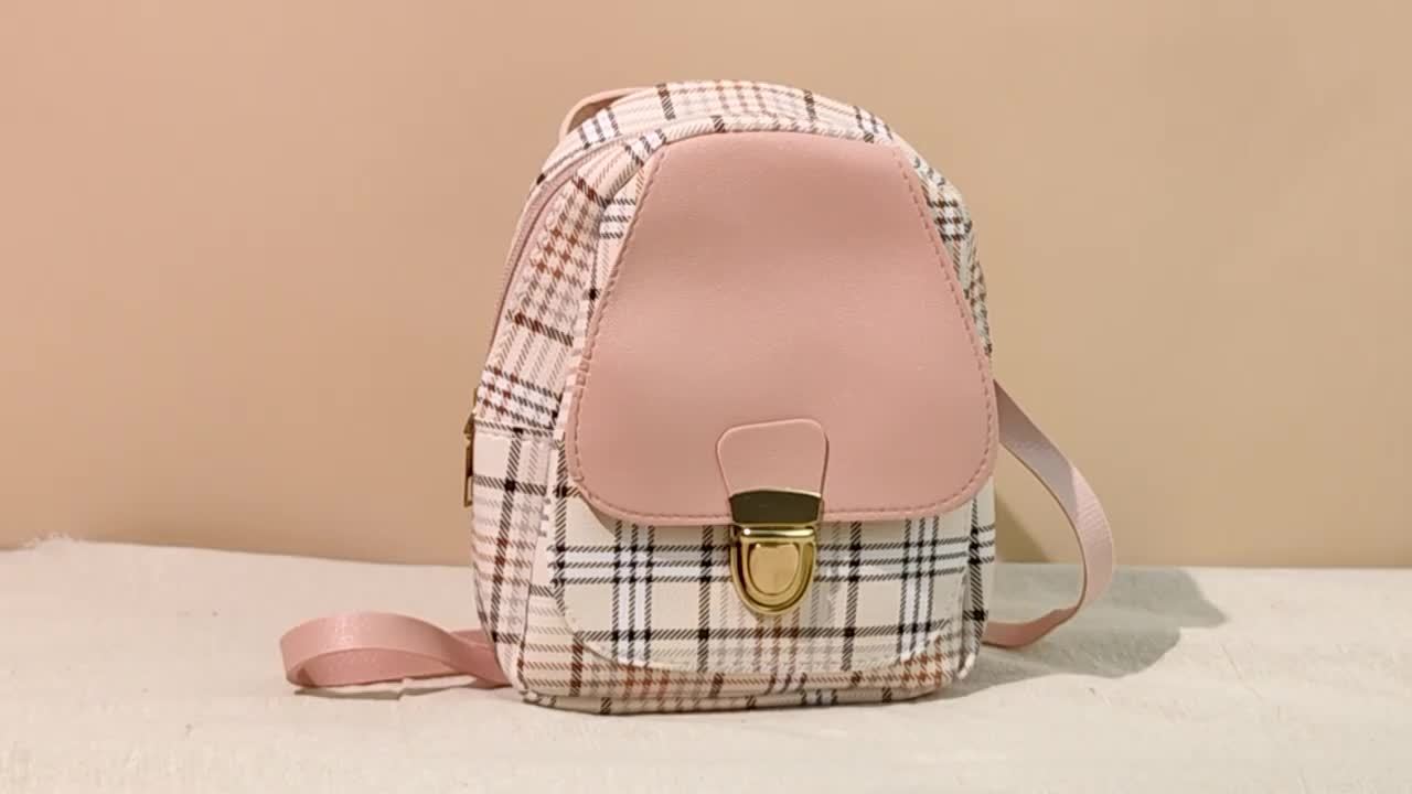 Adjustable Strap Grid Backpack, Cute Backpack, Zipper Casual Shoulder Bag, Card Wallet, Casual Phone Pouch, Leisure Camera Bag, Coin Purse, Key Pouch, Shoulder Bag, Crossbody Bag, Convertible Backpack.