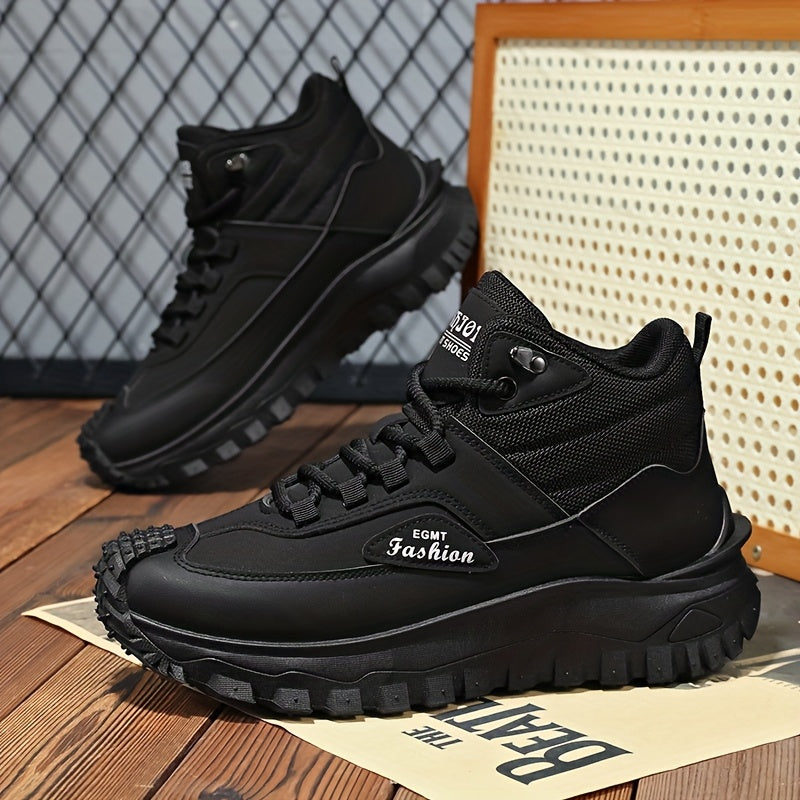 Men'S Outdoor Hiking Boots - Breathable PU Upper, Durable PVC Sole, Suitable for Trekking, Camping and Mountaineering | Military-Style Hiking & Camping Gear