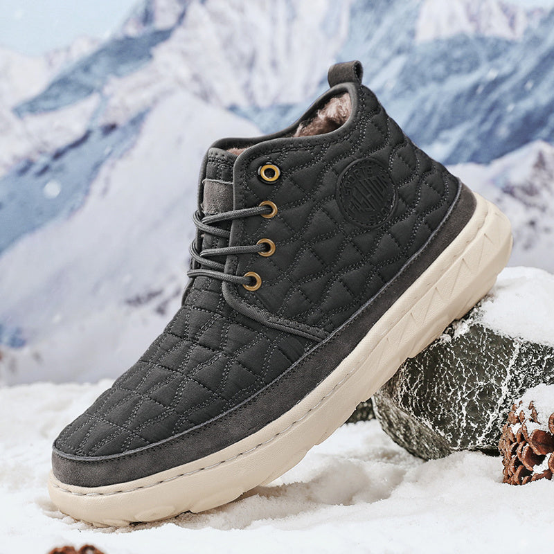 Men's Versatile PU Hiking Shoes for Urban and Outdoor Use