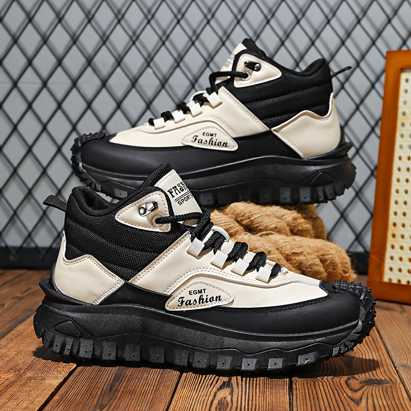 Men'S Outdoor Hiking Boots - Breathable PU Upper, Durable PVC Sole, Suitable for Trekking, Camping and Mountaineering | Military-Style Hiking & Camping Gear