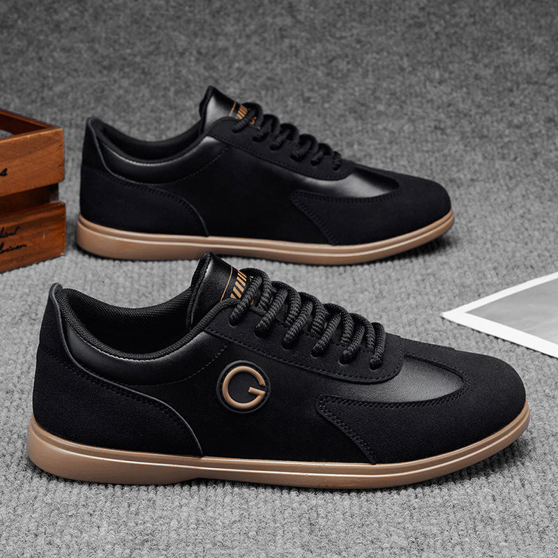 LOEIKAN 2026 Spring New Men'S Low-Top Traditional Shoes, Comfortable, Trendy, Fashionable, Versatile Outdoor Street Footwear - ayq