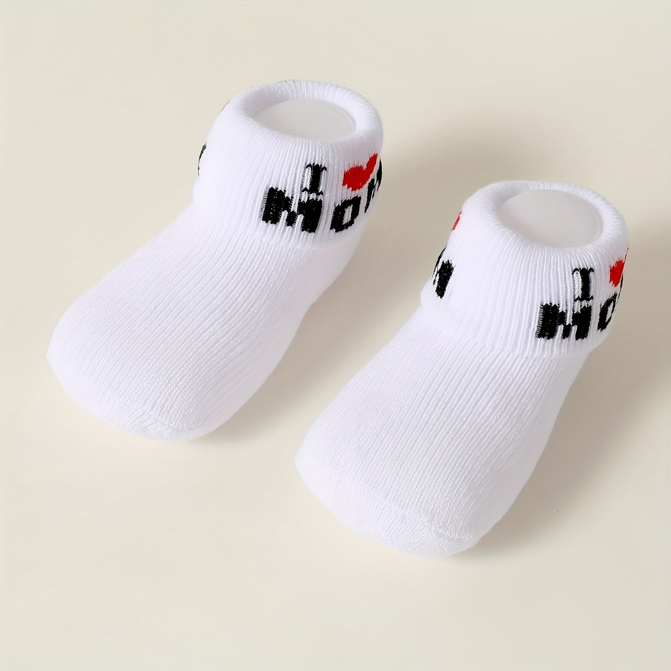 6/12 Pairs of Candy Color Youngsters's Socks Cute Youngsters Fleece Circle Warm Socks for Boys and Girls Autumn and Winter Short Socks