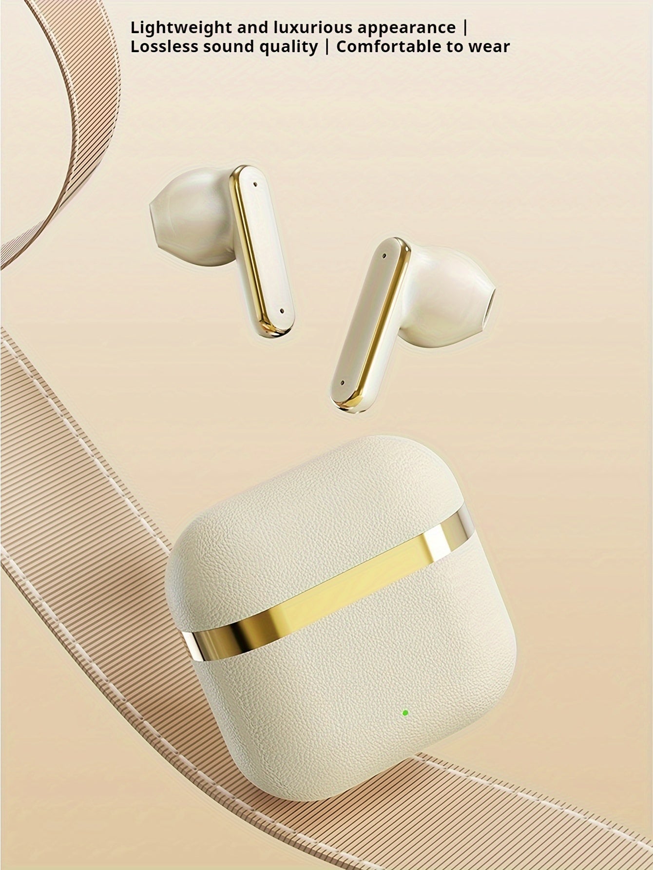 Նոր դիզայն True Wireless Music Semi-in-Ear ականջակալներ սպորտի համար, կոմպակտ ականջակալներ՝ TWS 9D HIFI ստերեո ձայնով, HD զանգով և Dolby Stereo-ով: Համատեղելի է Android-ի և Iphone-ի հետ երաժշտության և հեռախոսազանգերի համար: